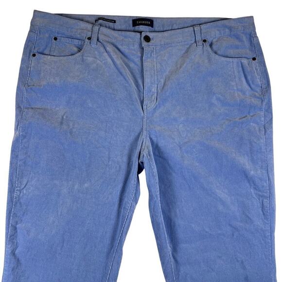 Talbots Sky blue High Rise Straight Leg Corduroy Pants Size 22W - Picture 4 of 10